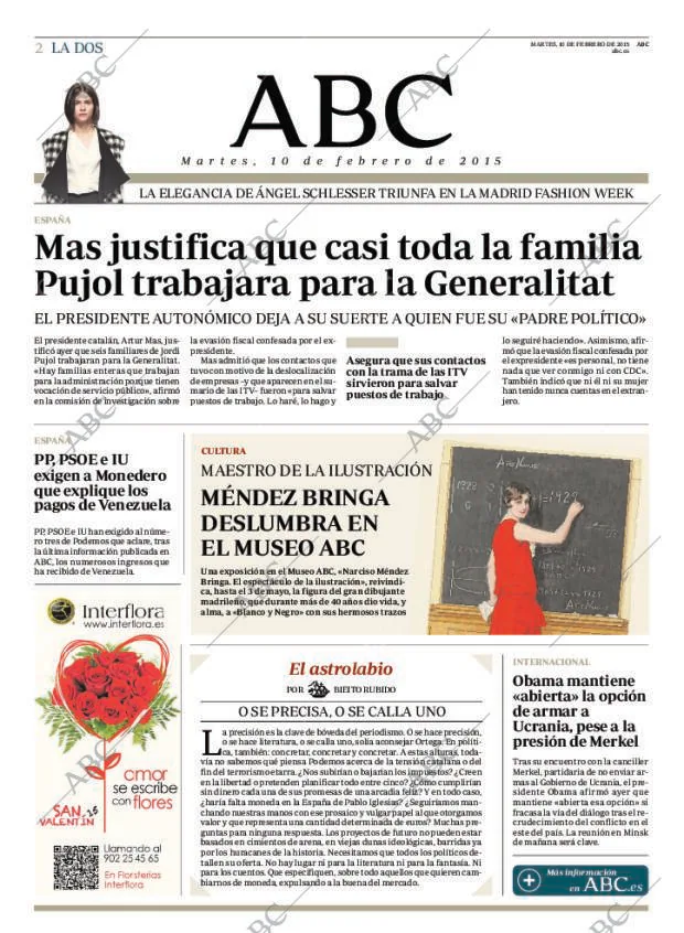 ABC MADRID 10-02-2015 página 2