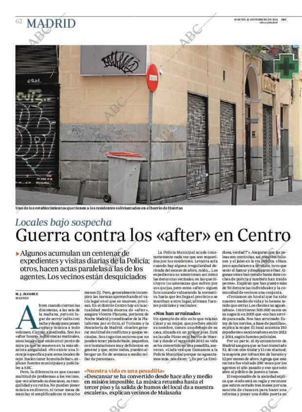 ABC MADRID 10-02-2015 página 62