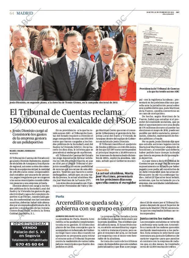 ABC MADRID 10-02-2015 página 64