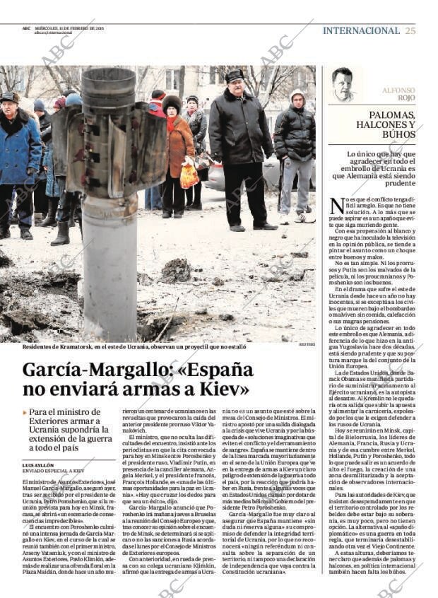 ABC MADRID 11-02-2015 página 25