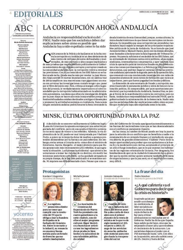 ABC MADRID 11-02-2015 página 4