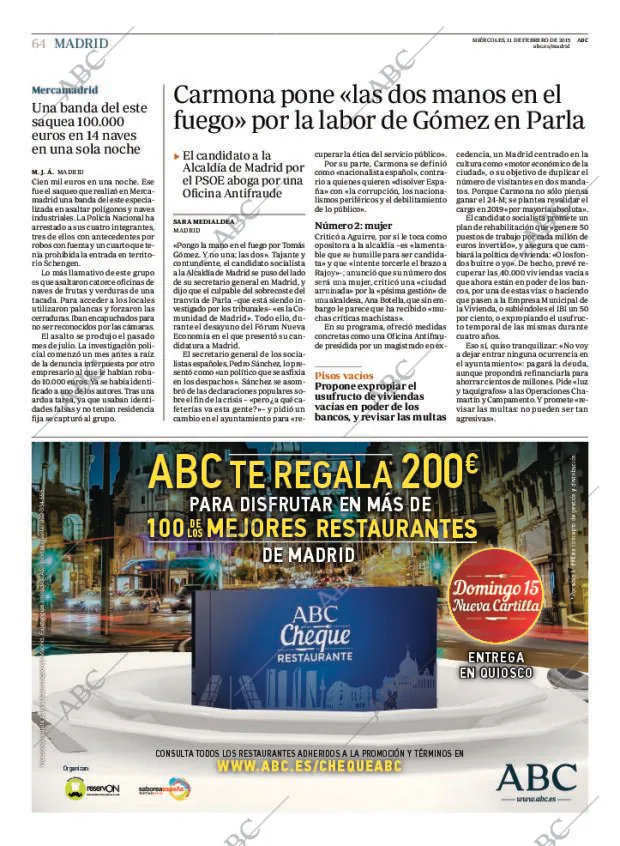 ABC MADRID 11-02-2015 página 64