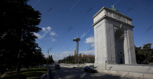 Reportaje del Faro de Moncloa. Arco de la Victoria