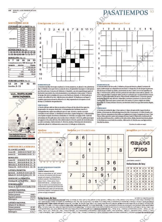 ABC CORDOBA 14-02-2015 página 93