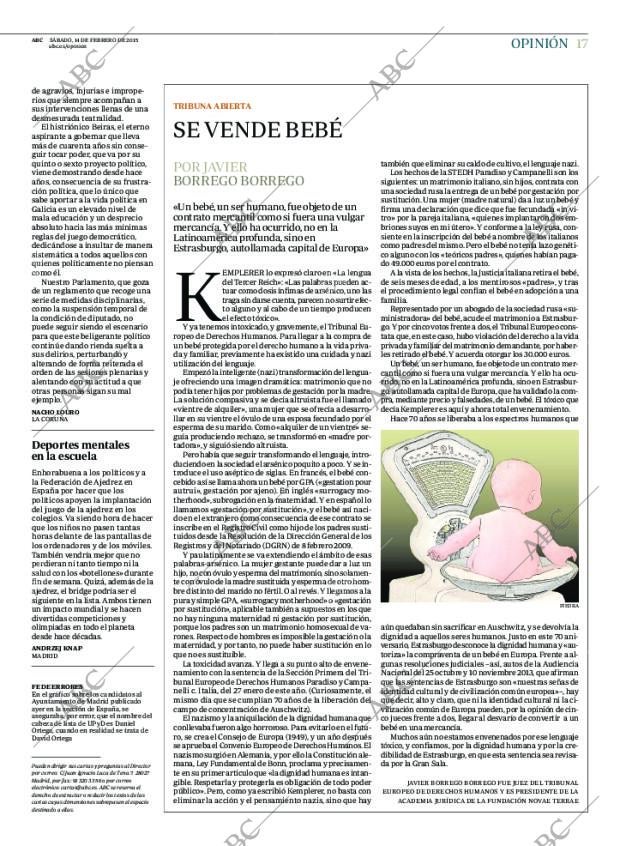 ABC MADRID 14-02-2015 página 17