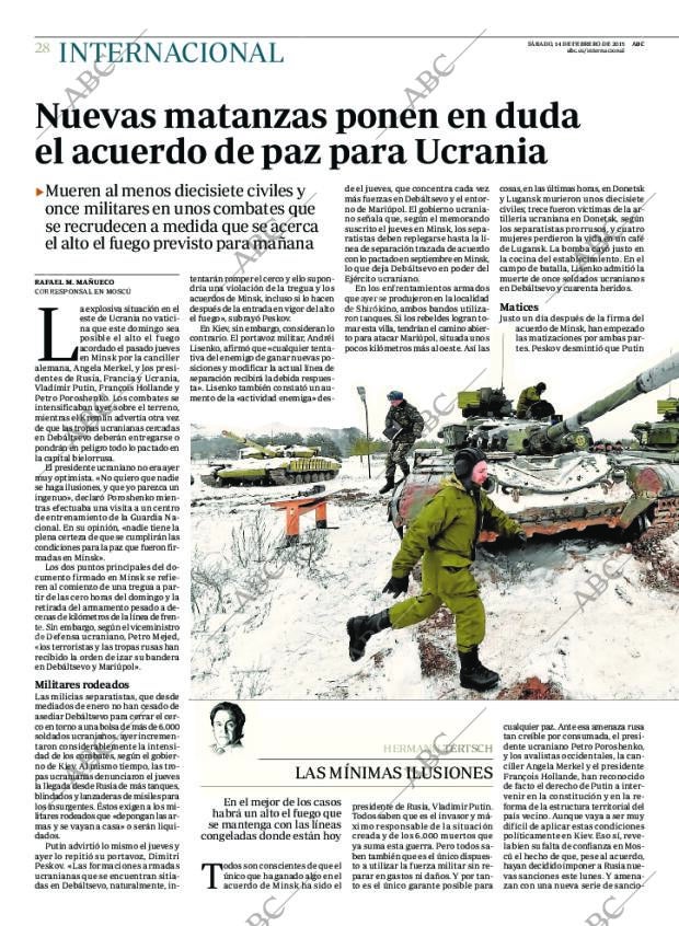 ABC MADRID 14-02-2015 página 28