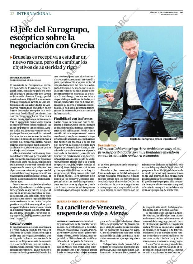 ABC MADRID 14-02-2015 página 32