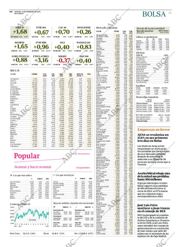 ABC MADRID 14-02-2015 página 41