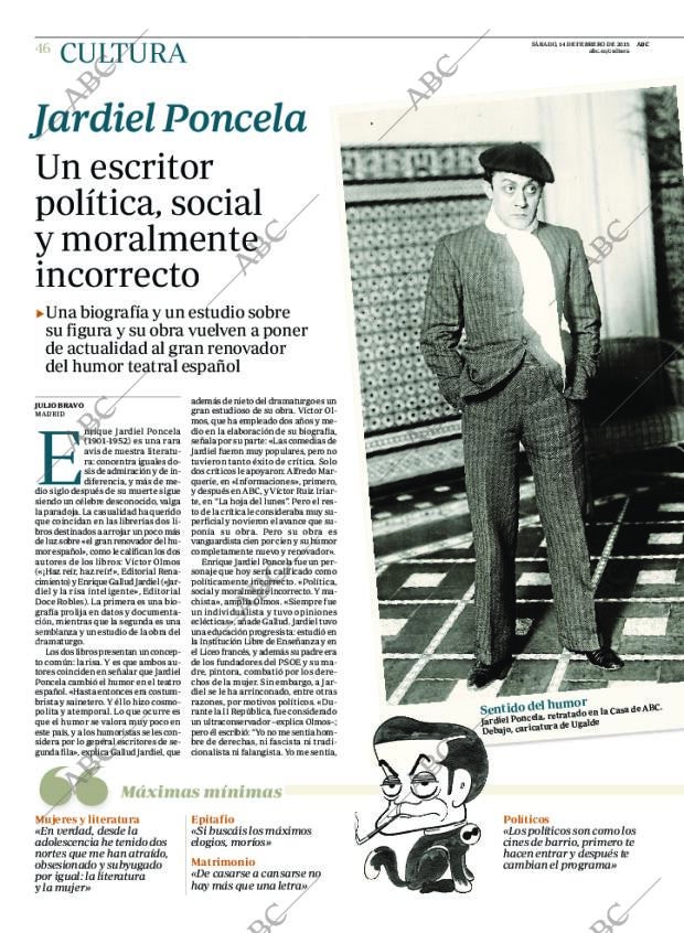 ABC MADRID 14-02-2015 página 46