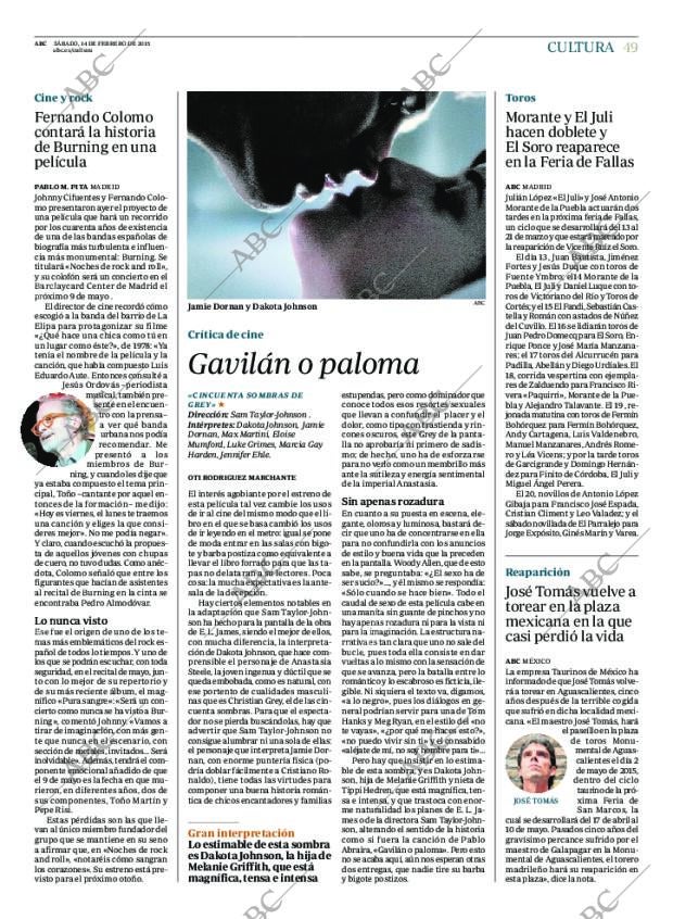 ABC MADRID 14-02-2015 página 49