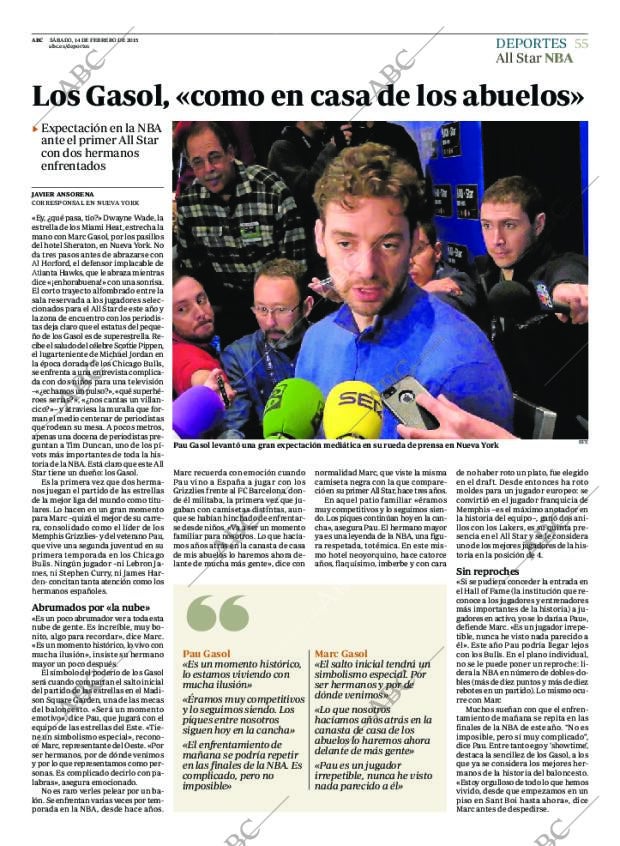 ABC MADRID 14-02-2015 página 55