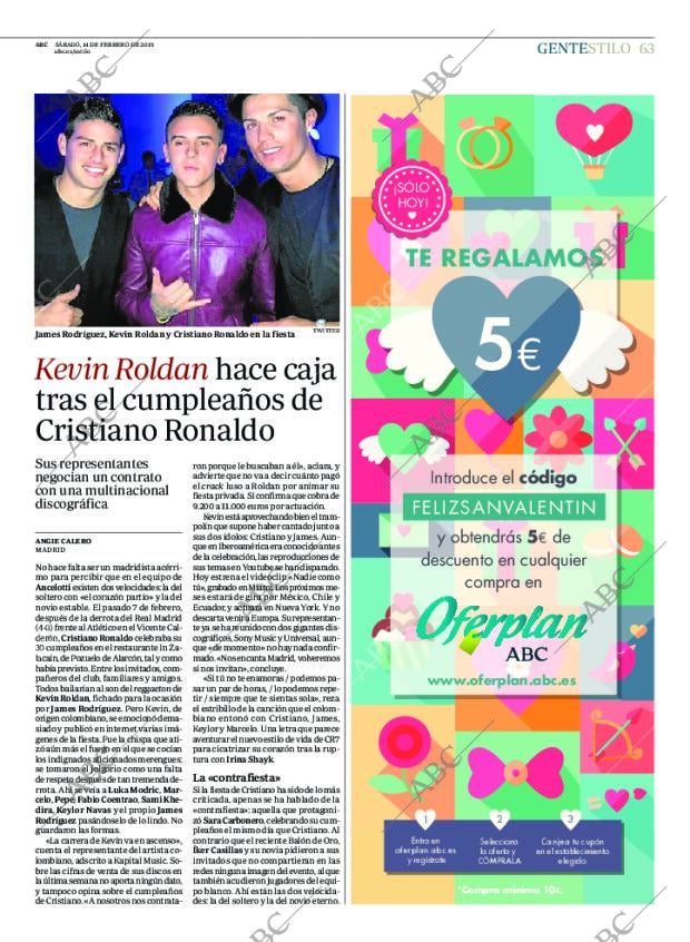 ABC MADRID 14-02-2015 página 63