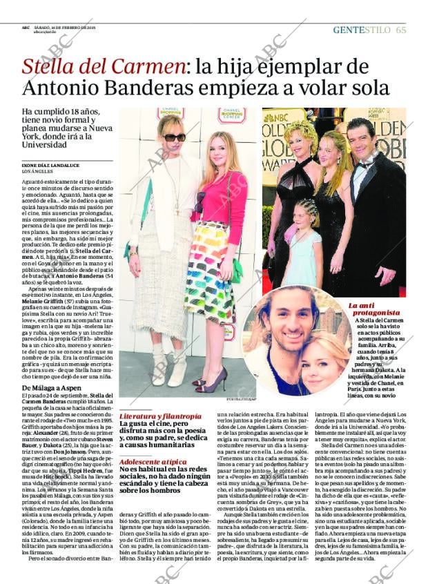 ABC MADRID 14-02-2015 página 65