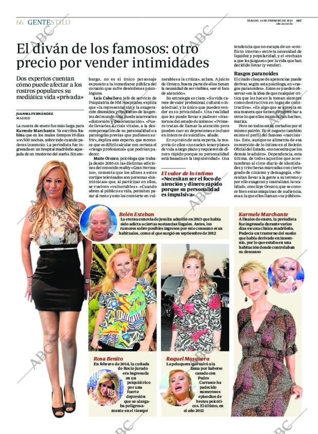 ABC MADRID 14-02-2015 página 66