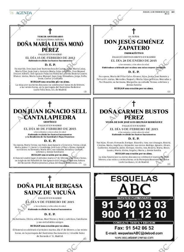 ABC MADRID 14-02-2015 página 78