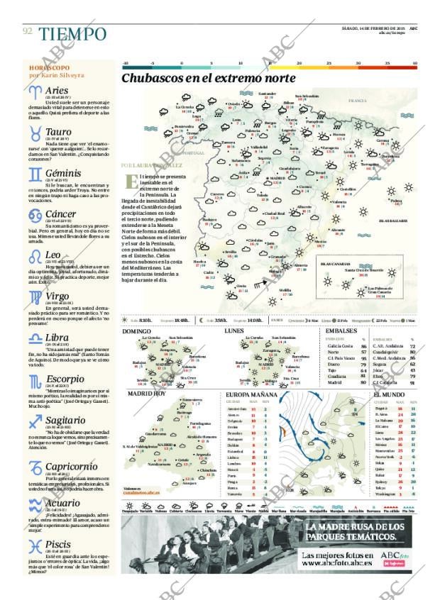 ABC MADRID 14-02-2015 página 92