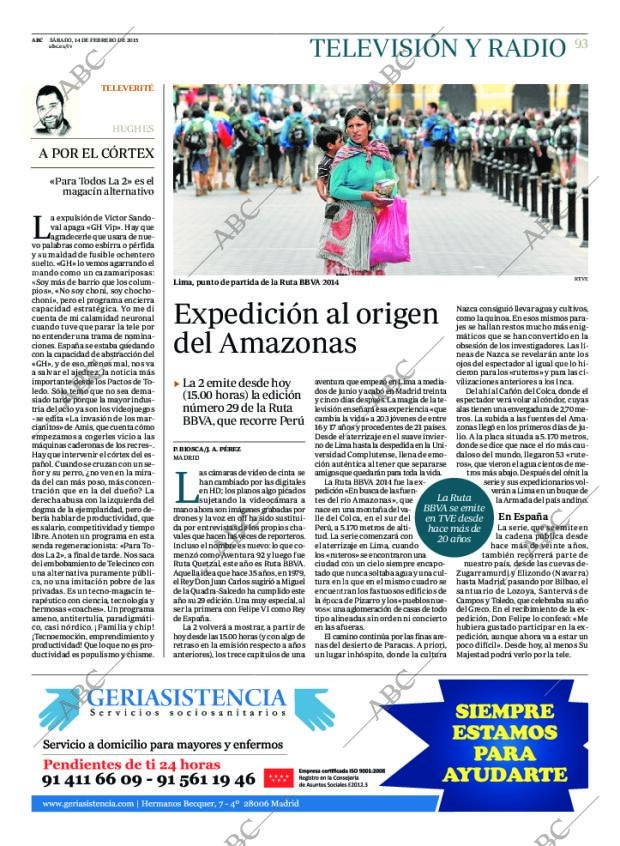 ABC MADRID 14-02-2015 página 93