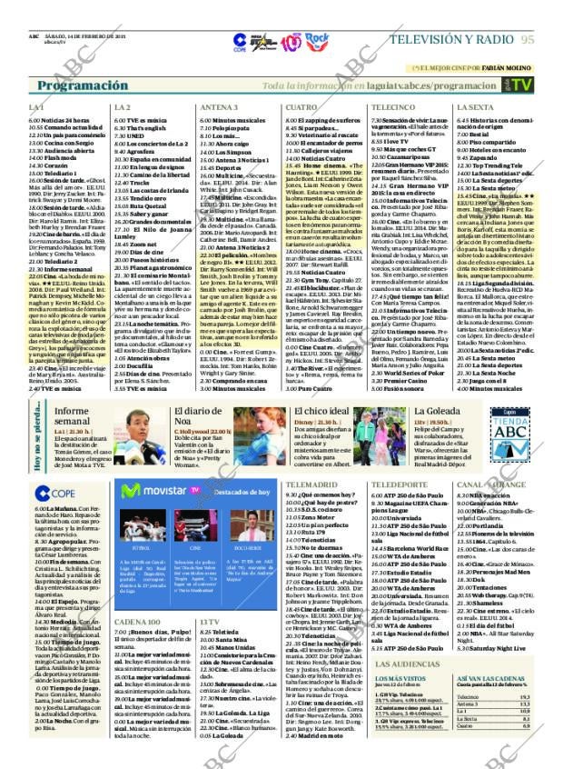 ABC MADRID 14-02-2015 página 95