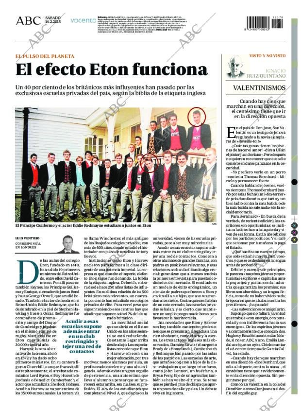 ABC MADRID 14-02-2015 página 96