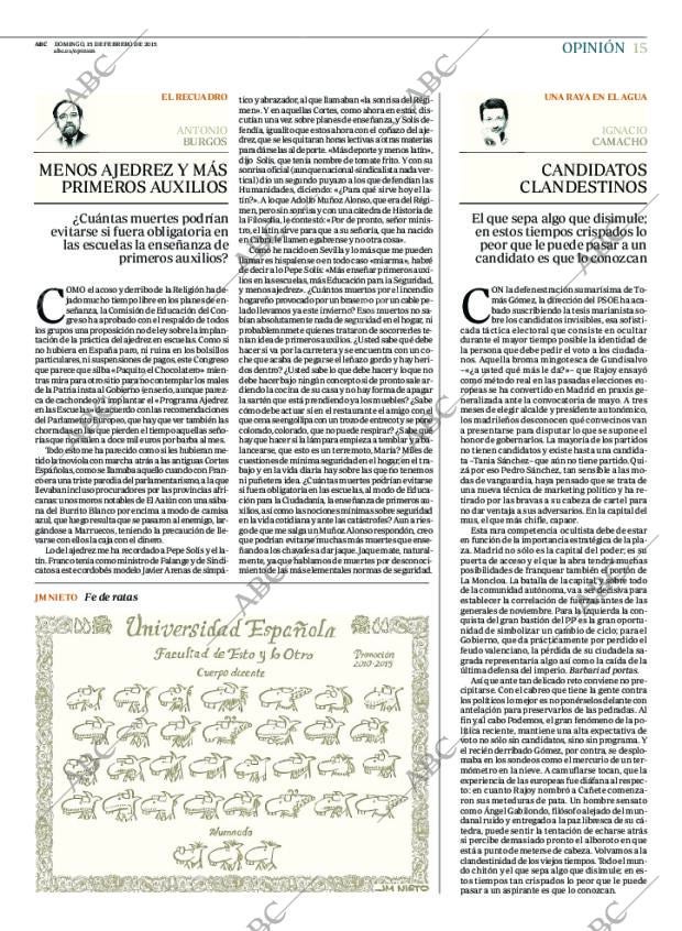 ABC MADRID 15-02-2015 página 17