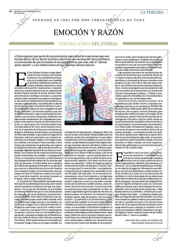 ABC MADRID 15-02-2015 página 3