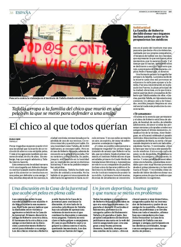 ABC MADRID 15-02-2015 página 40