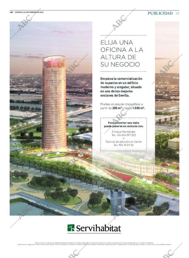 ABC MADRID 15-02-2015 página 45