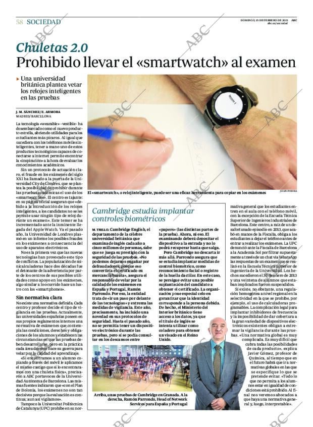 ABC MADRID 15-02-2015 página 60