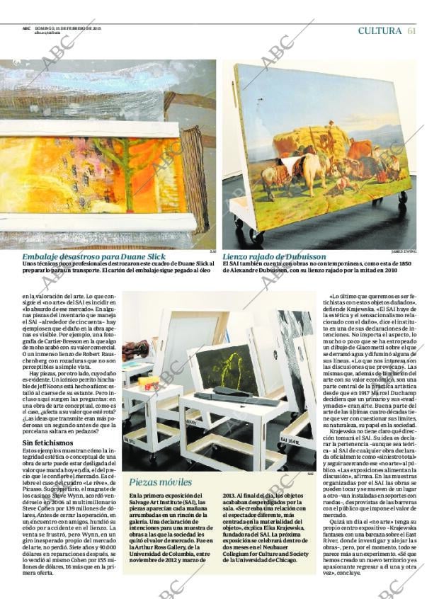 ABC MADRID 15-02-2015 página 63