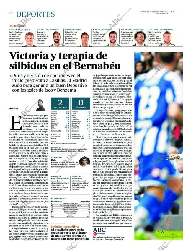 ABC MADRID 15-02-2015 página 70