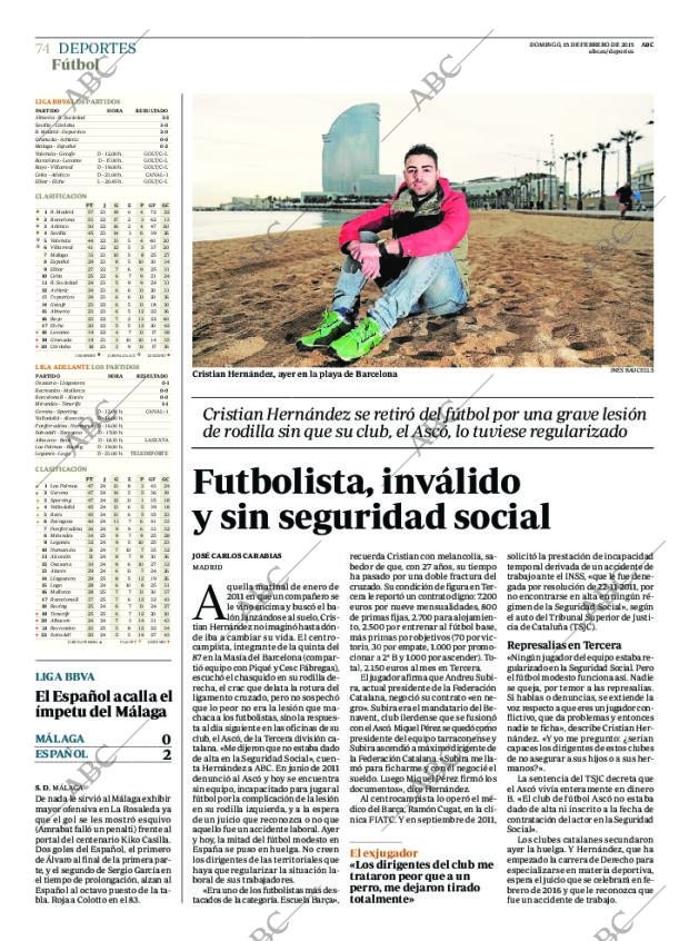 ABC MADRID 15-02-2015 página 76