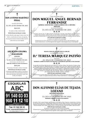 ABC MADRID 15-02-2015 página 85