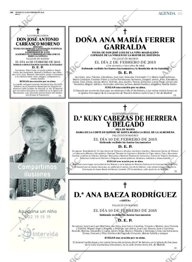ABC MADRID 15-02-2015 página 87
