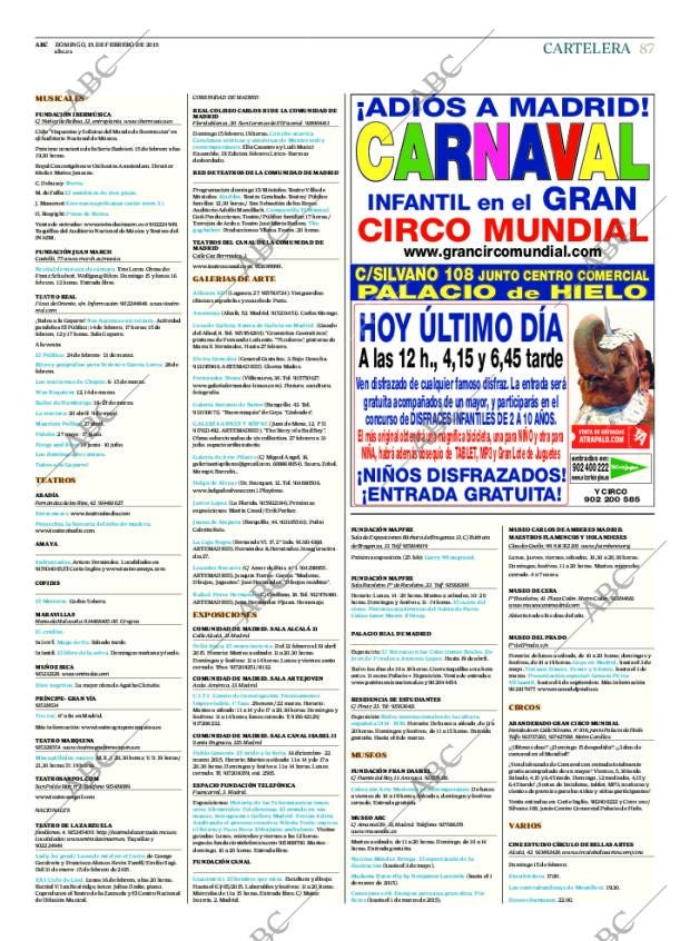 ABC MADRID 15-02-2015 página 89