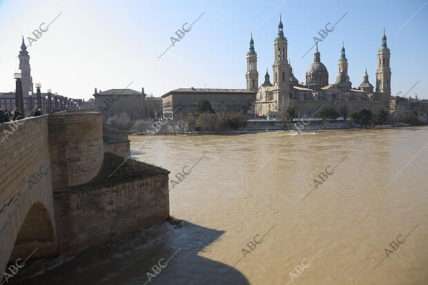 Crecida del río Ebro foto Fabián Simón ARCHDC