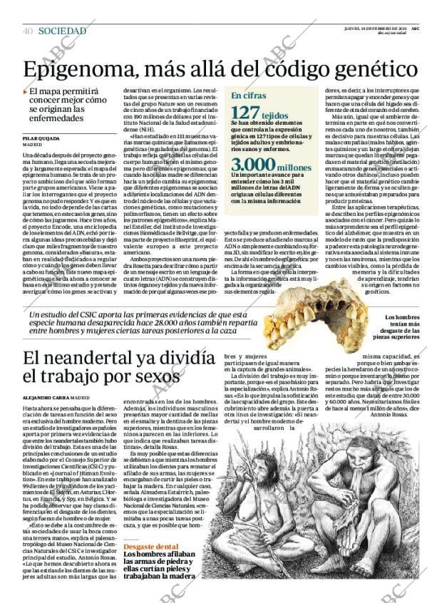 ABC MADRID 19-02-2015 página 40
