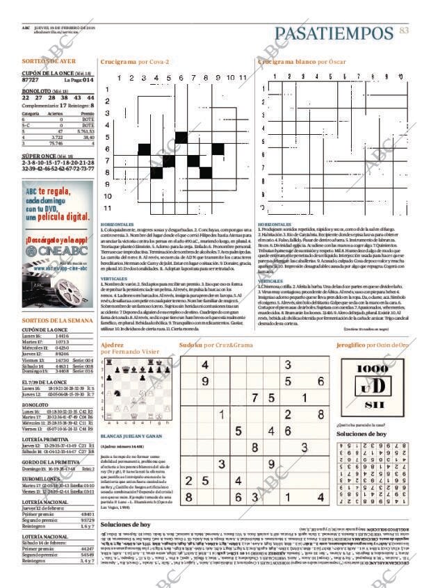 ABC SEVILLA 19-02-2015 página 83