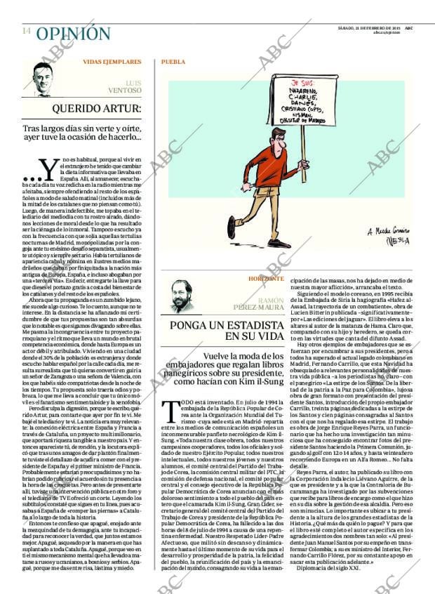 ABC MADRID 21-02-2015 página 14