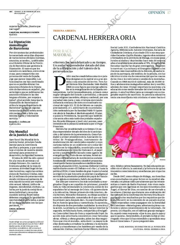 ABC MADRID 21-02-2015 página 17