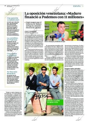 ABC MADRID 21-02-2015 página 21