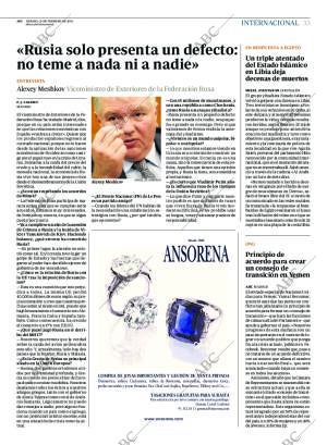 ABC MADRID 21-02-2015 página 33