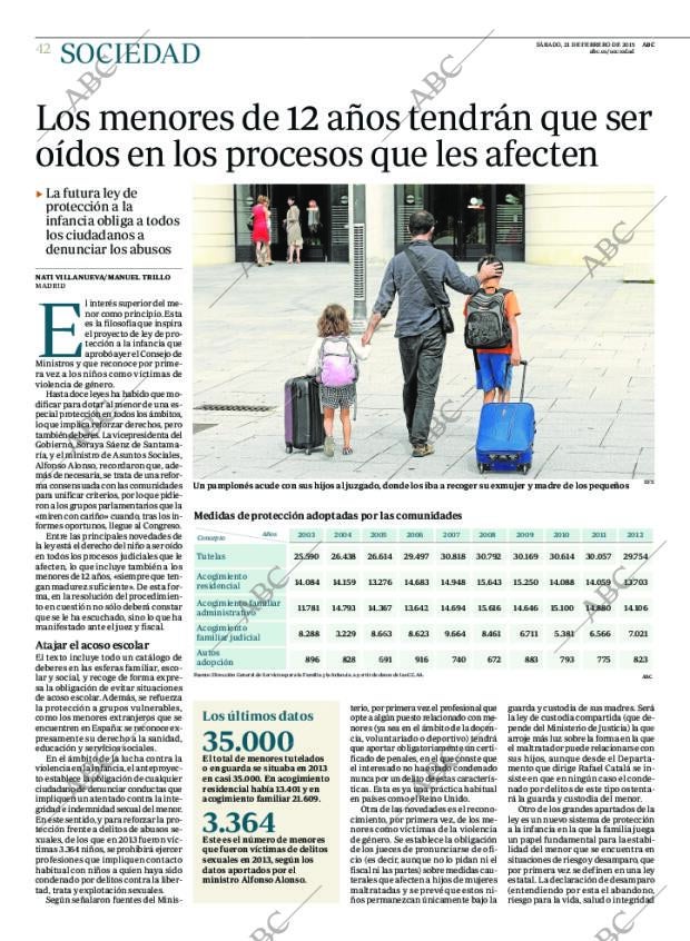 ABC MADRID 21-02-2015 página 42