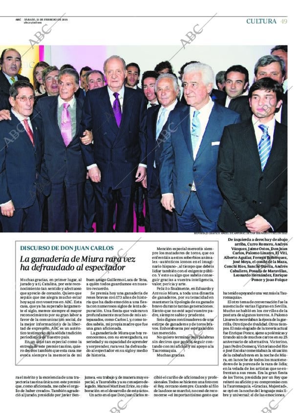 ABC MADRID 21-02-2015 página 49