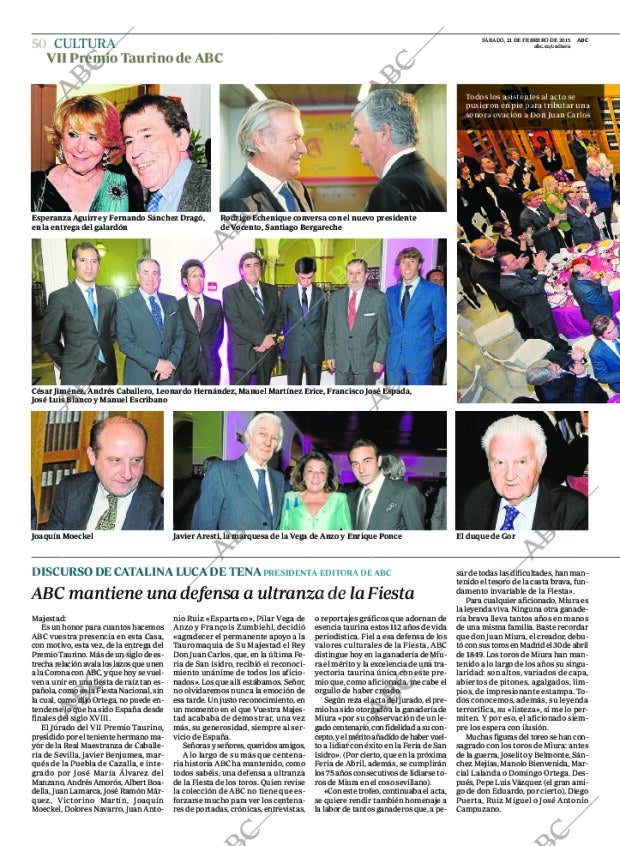 ABC MADRID 21-02-2015 página 50