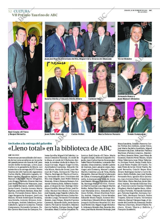 ABC MADRID 21-02-2015 página 52