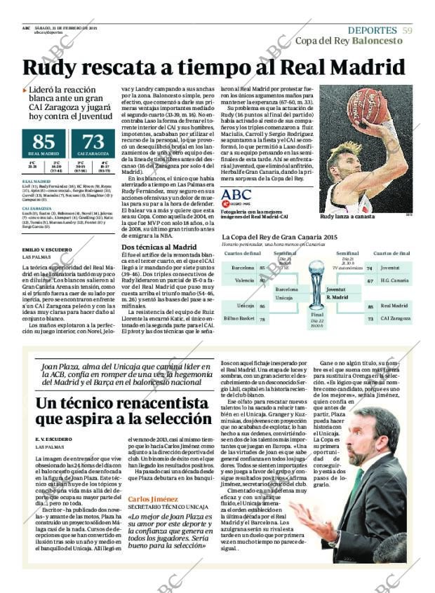 ABC MADRID 21-02-2015 página 59