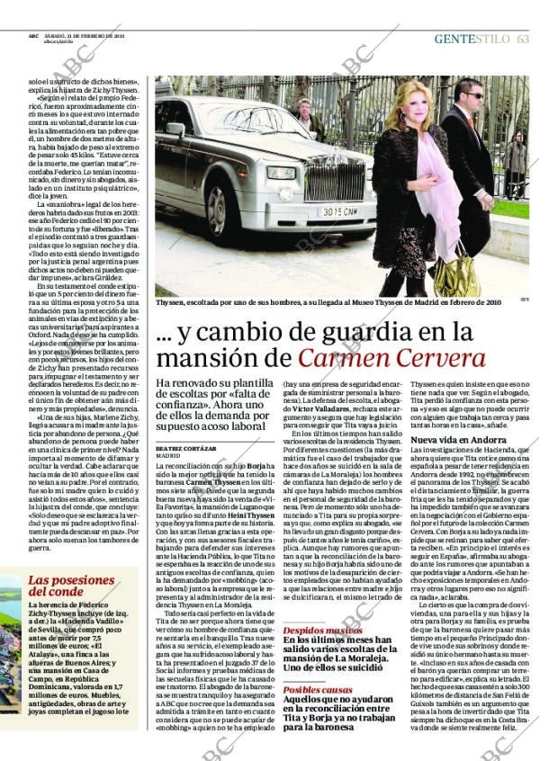ABC MADRID 21-02-2015 página 63