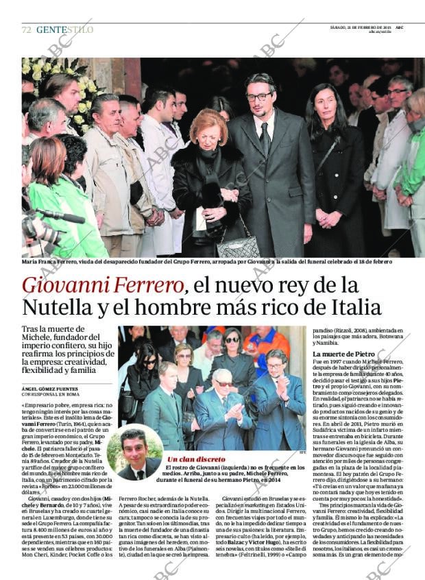 ABC MADRID 21-02-2015 página 72