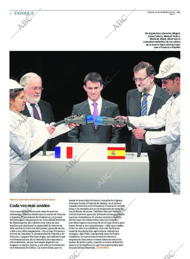 ABC MADRID 21-02-2015 página 8