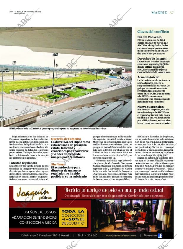 ABC MADRID 21-02-2015 página 87